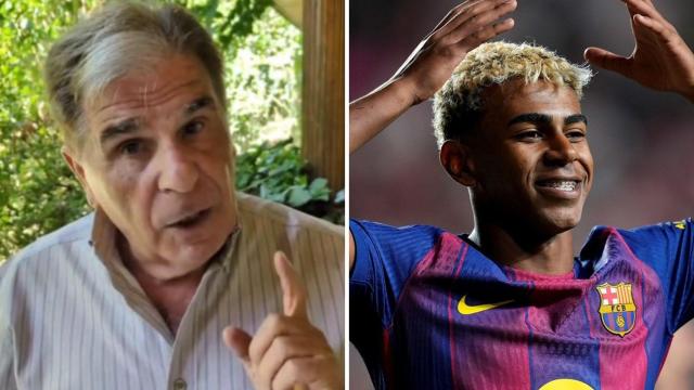 Pedro Ruiz y Lamine Yamal, en un fotomontaje