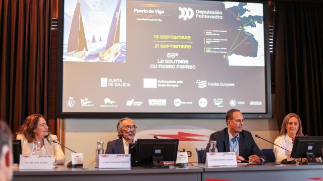 Acto de presentación de la regata La Solitaire du Figaro Paprec