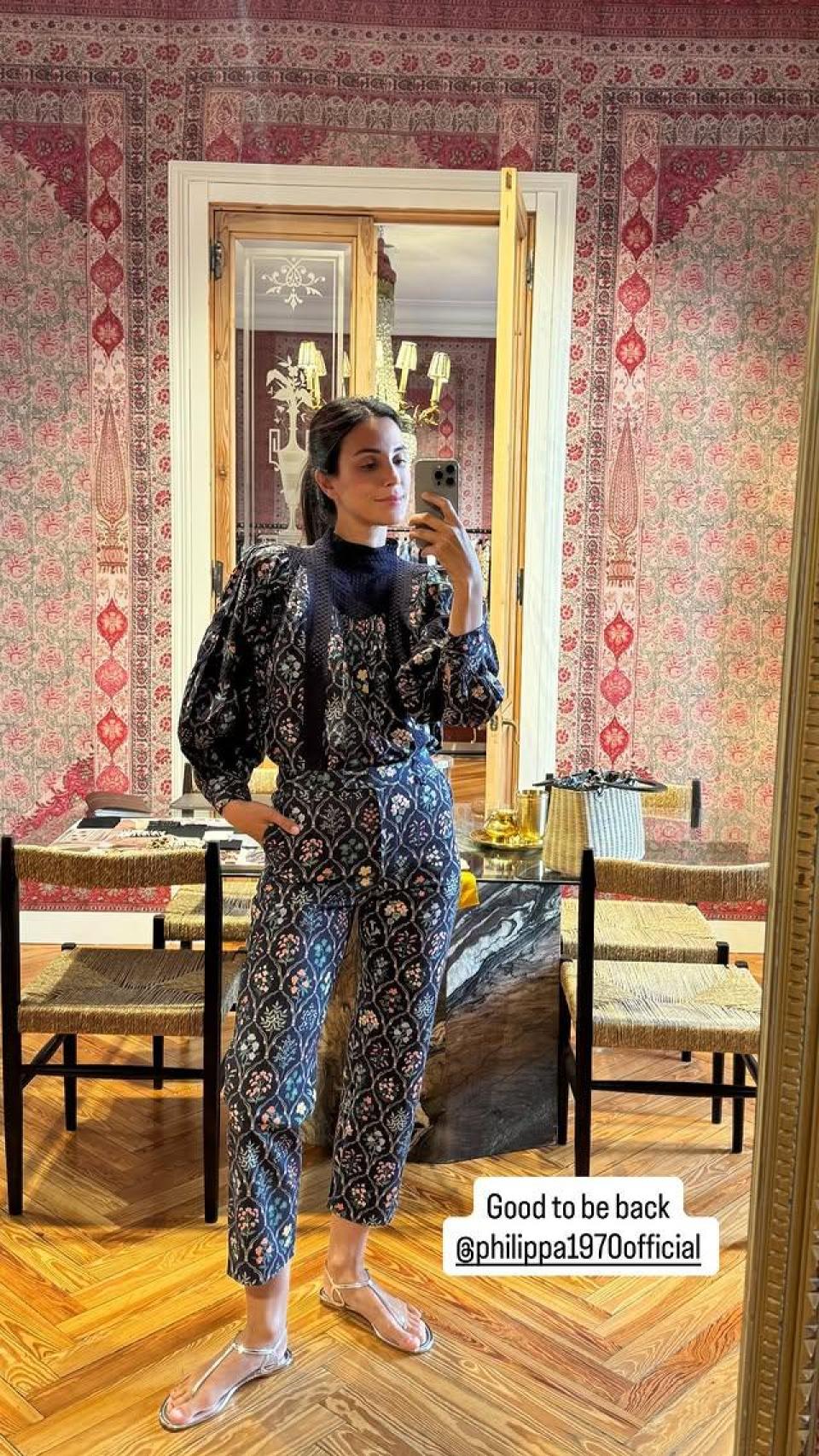 Sassa de Osma, en una imagen de sus redes sociales.