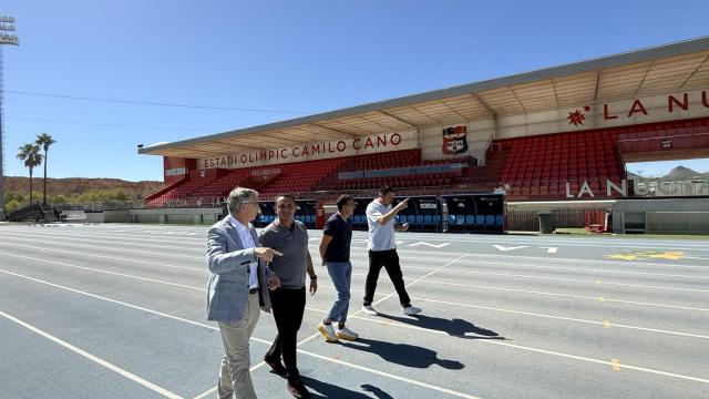Antonio Fernández Arimany, presidente de la Federación Internacional de Triatlón, en La Nucía.
