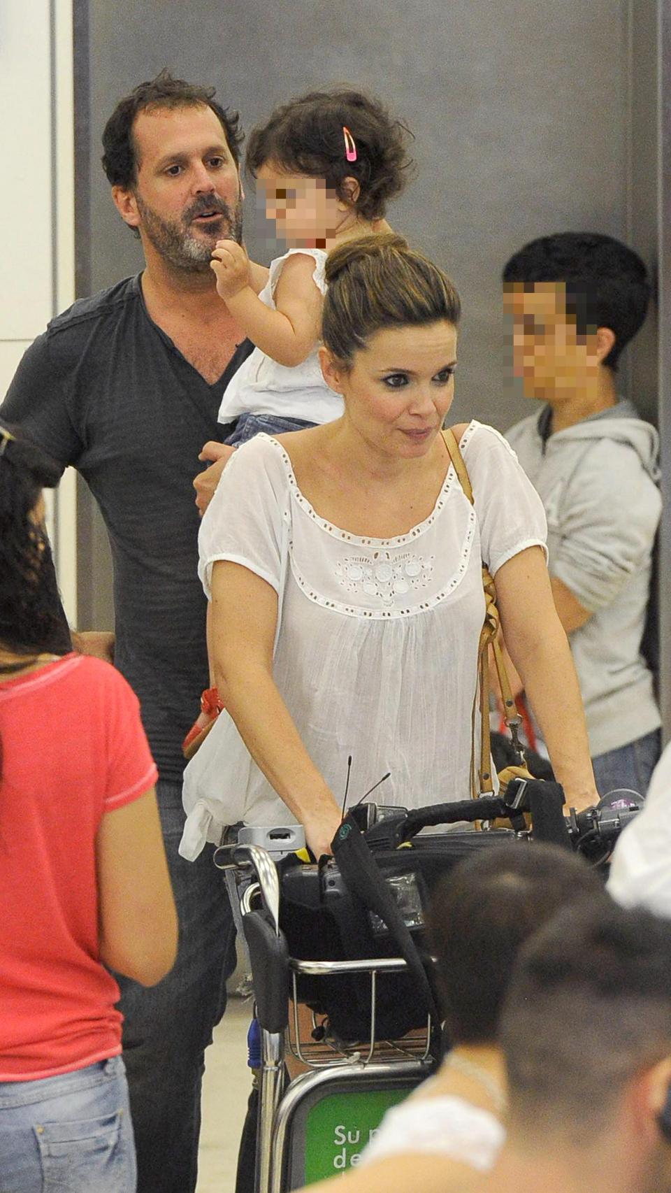 La pareja en una fotografía tomada hace un tiempo.