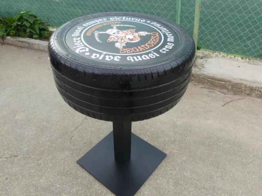 Mesa neumático elaborada por José.