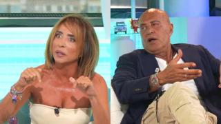 María Patiño y Kiko Matamoros en ‘No somos nadie’.