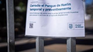 Cierran el Parque de Huelin.