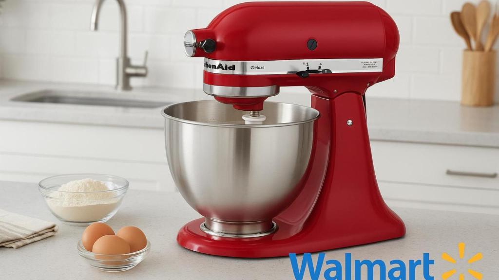 Walmart ofrece la batidora KitchenAid Deluxe con una oferta imperdible