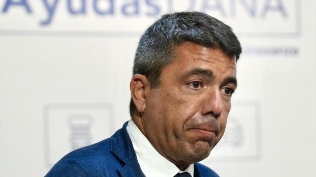 Carlos Mazón, en el Palau de la Generalitat. Eduardo Manzana / EP