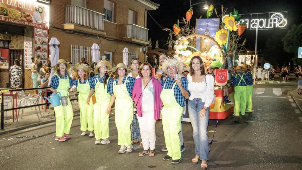 El desfile de carrozas del año pasado en Mocejón.