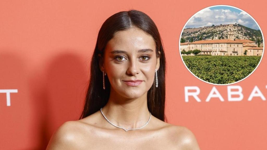 La influencer Victoria Federica y la bodega Abadía Retuerta, en un montaje de EL ESPAÑOL