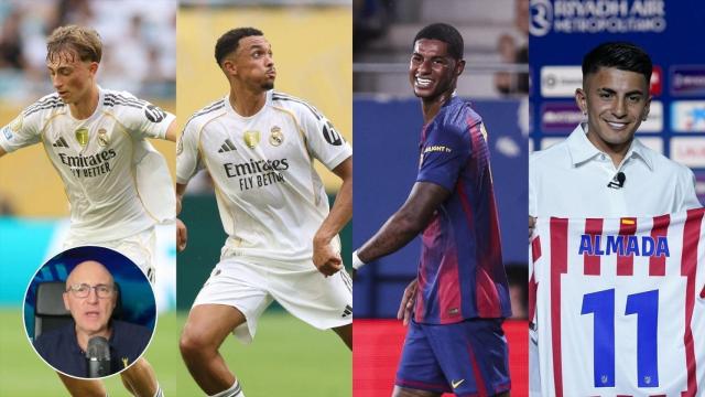 Imagen de algunos de los fichajes del mercado y Julio Maldonado (Maldini).