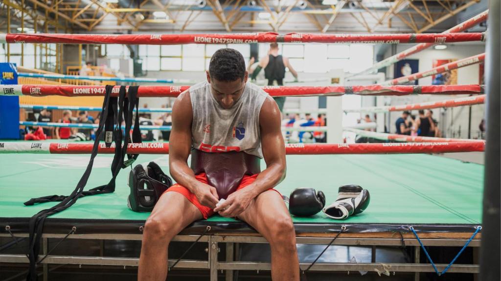 Enmanuel Reyes Pla, tras el sparring que presenció EL ESPAÑOL