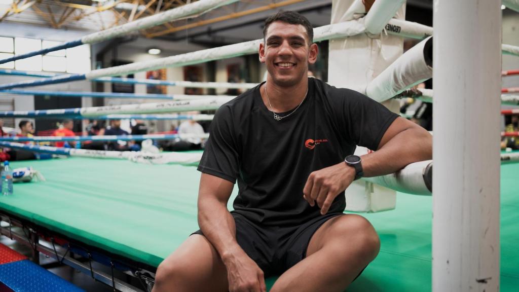 Ayoub Ghadfa, ante la cámara de EL ESPAÑOL