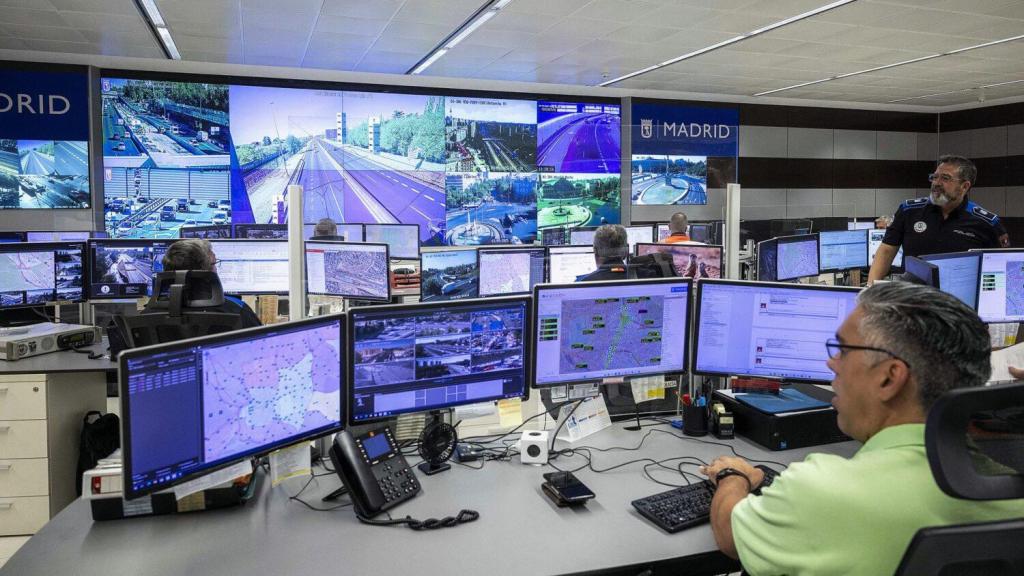 Centro de Gestión de la Movilidad del Ayuntamiento de Madrid.