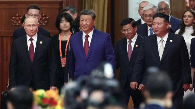 Putin, Xi y Kim en Pekín por el 80º aniversario del fin de la II Guerra Mundial.