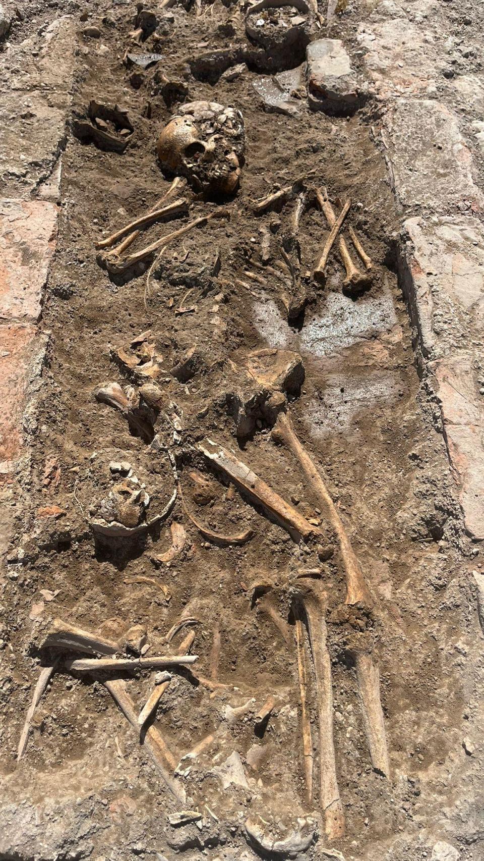 Imagen de uno de los cuerpos hallados