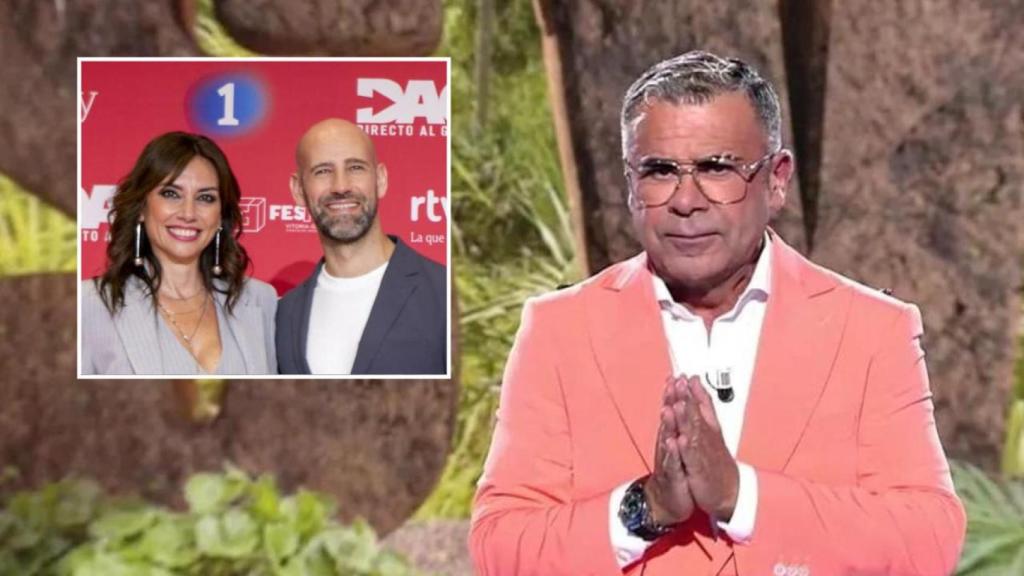 Marta Flich, Gonzalo Miró y Jorge Javier Vázquez, en un fotomontaje de BLUPER.