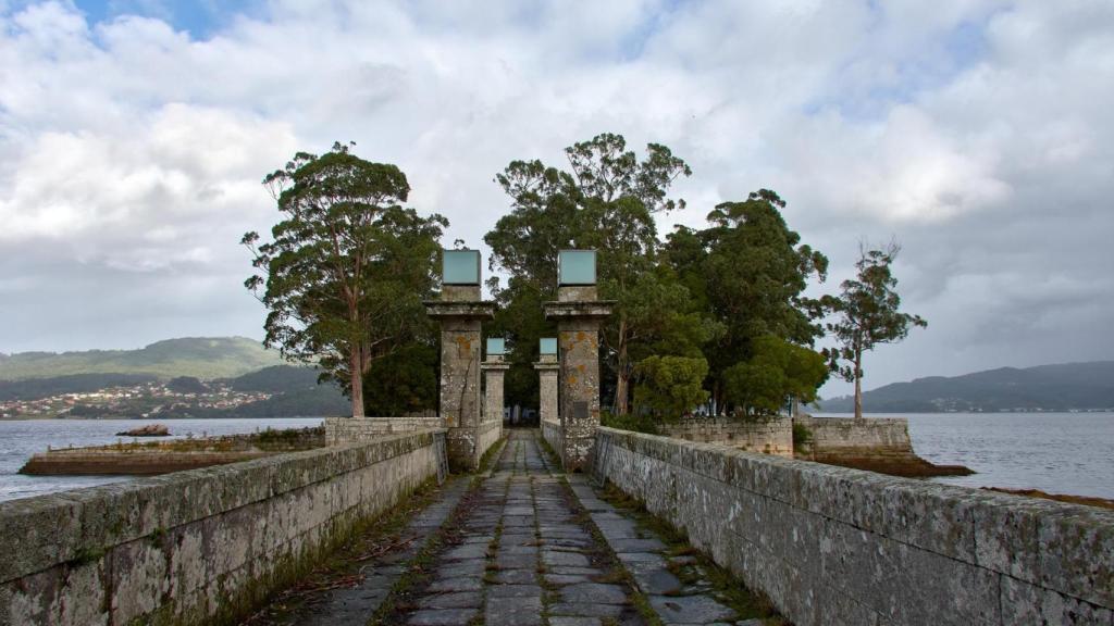 Puente que conecta ambas islas