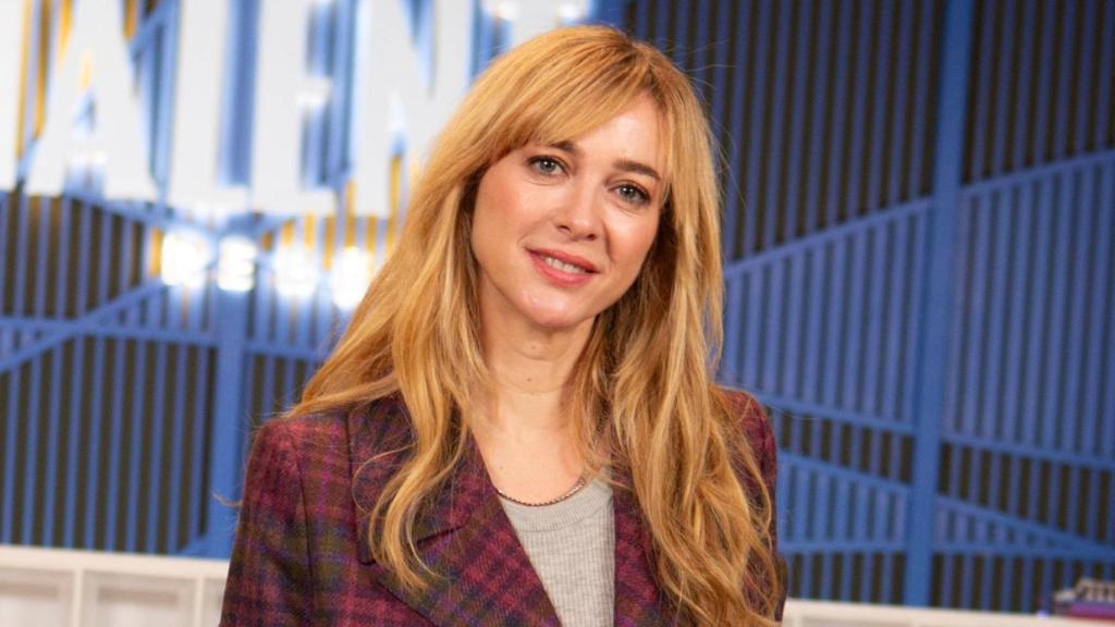 Marta Hazas durante la presentación de la serie 'La Agencia'
