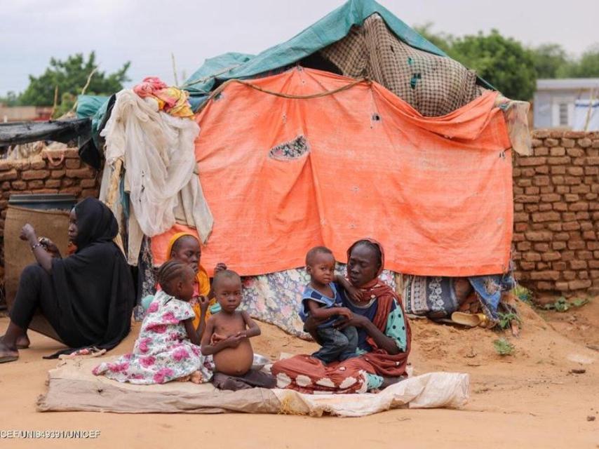 Alrededor de 130.000 niños y niñas en Sudán están en condiciones desesperadas.