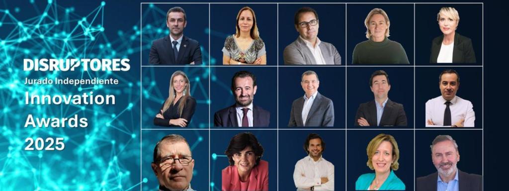 El jurado de los DISRUPTORES Innovation Awards 2025.