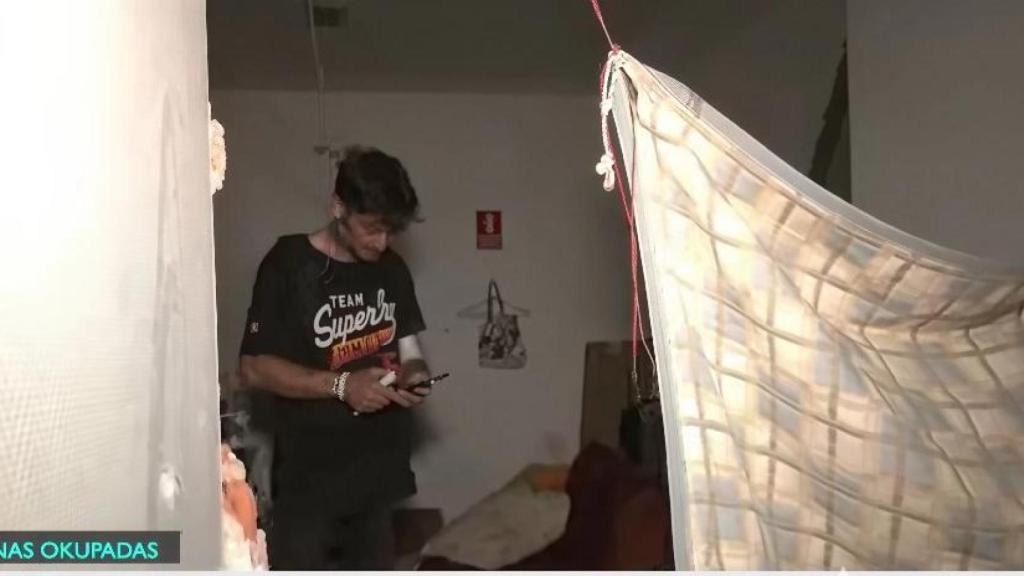 Los okupas viven en condiciones nefastas.