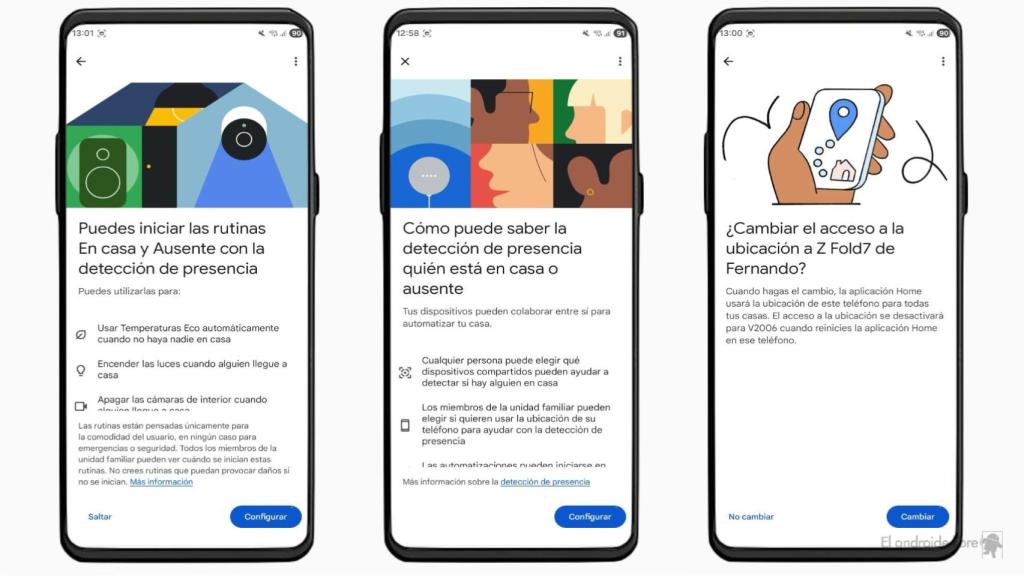 Detección de presencia en Android
