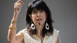 La ministra de Igualdad, Ana Redondo, presenta este jueves una campaña institucional sobre masculinidades en el Ministerio de Igualdad.