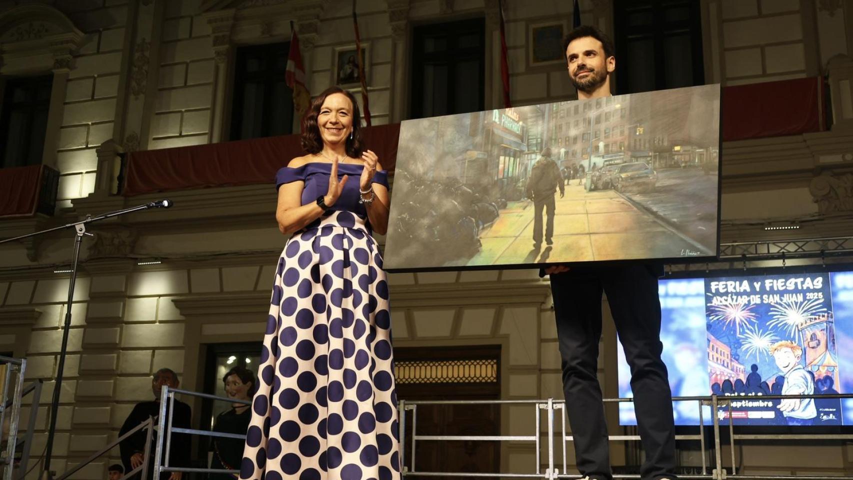 Hugo de La Riva da inicio a la Feria y Fiestas 2025 de Alcázar de San Juan con un emotivo pregón