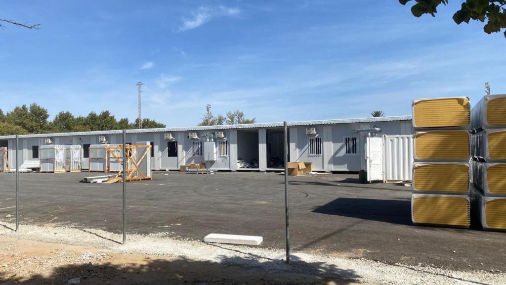 Aulas prefabricadas del CEIP Lluís Vives de Massanassa. STEPV