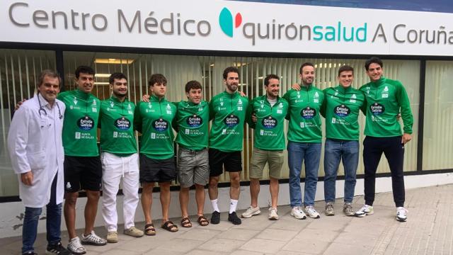 La plantilla del Liceo pasa sus reconocimientos médicos en el Quirónsalud de A Coruña