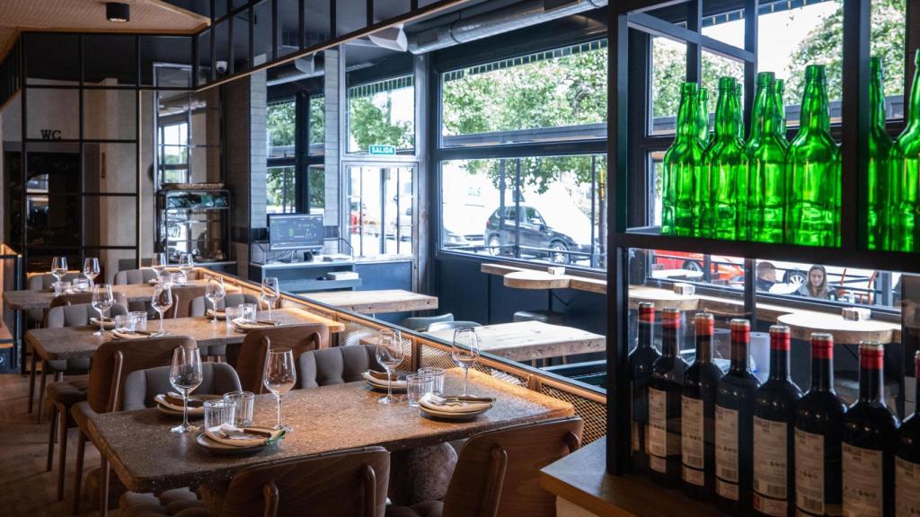 La sidrería asturiana La Bobia de Valdebebas.