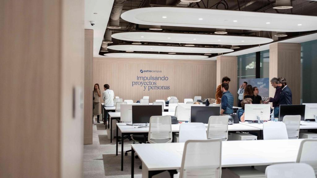 Una sala del ecosistema de innovación y emprendimiento de PATIO Campus