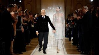El diseñador Giorgio Armani el pasado mes de junio durante Paris Fashion Week.