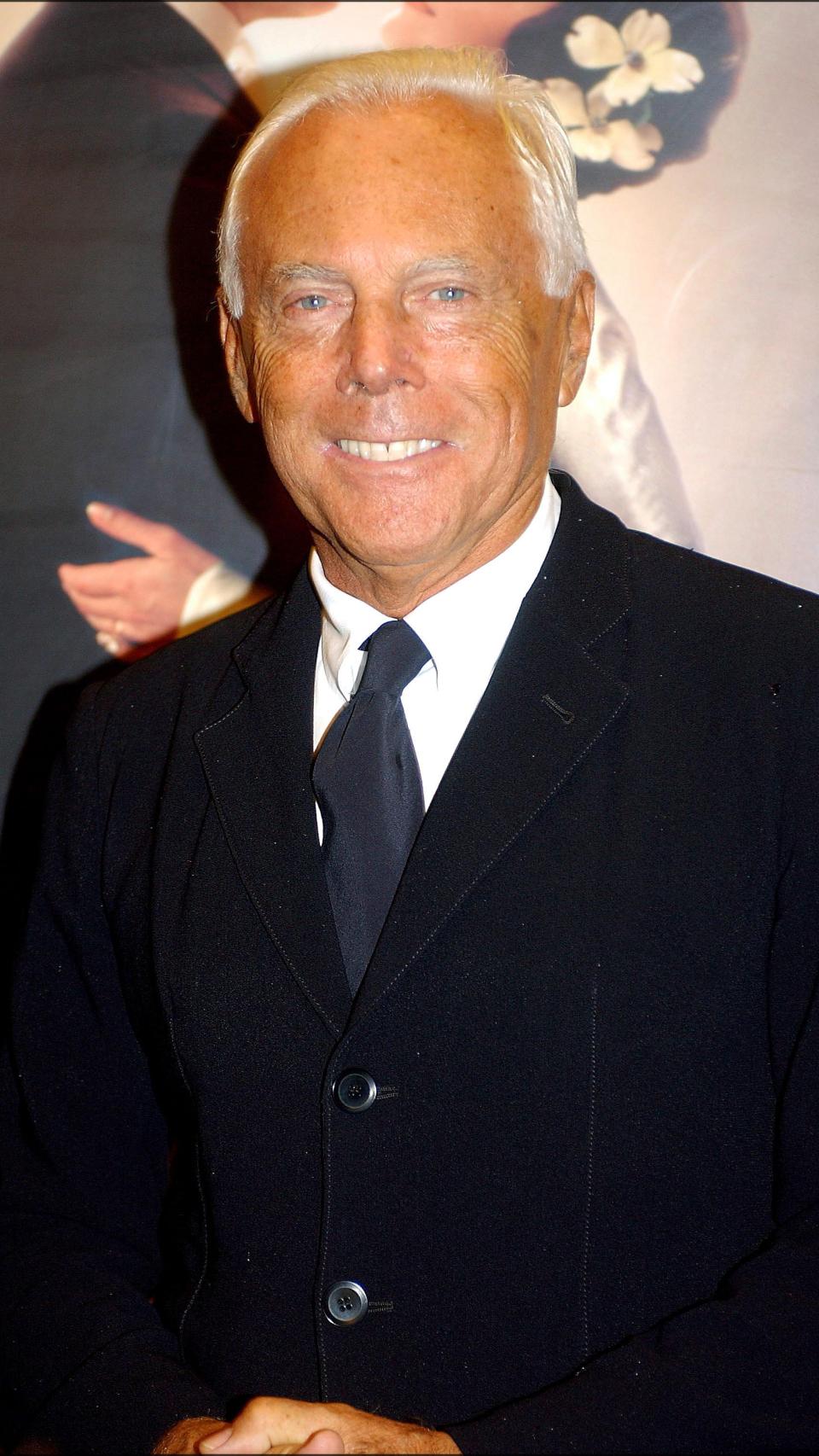 El diseñador Giorgio Armani en una imagen de 2004.