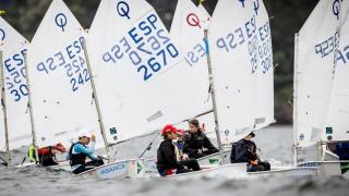 Los Optimist compitiendo durante la edición anterior