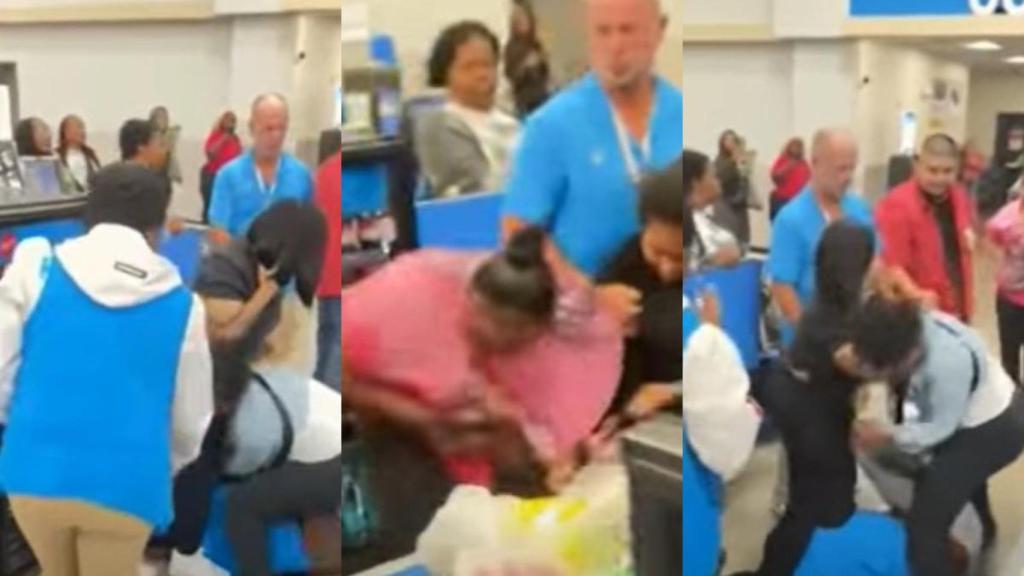 Una cajera de Walmart fue brutalmente atacada por un grupo de clientes en Indiana: ¿Dónde está, perra?