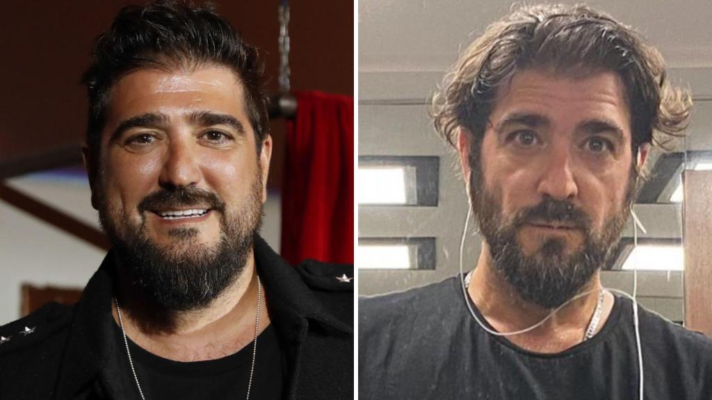 Antonio Orozco (52), antes y después de perder 23 kilos