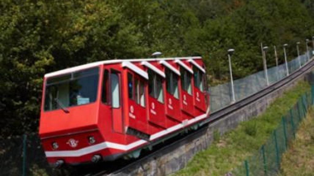 Una imagen de la empresa que explota en Bilbao el Funicular de Artxanda.
