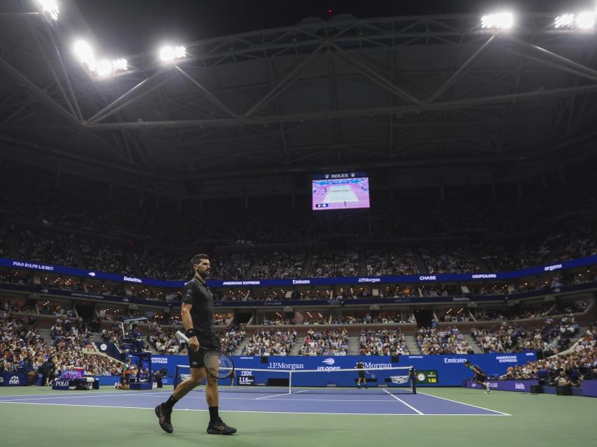 Novak Djokovic, en el US Open 2025