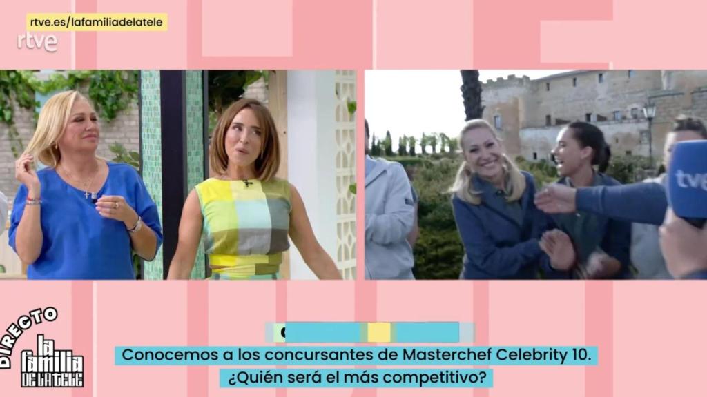 'La familia de la tele' conecta con 'MasterChef Celebrity'.