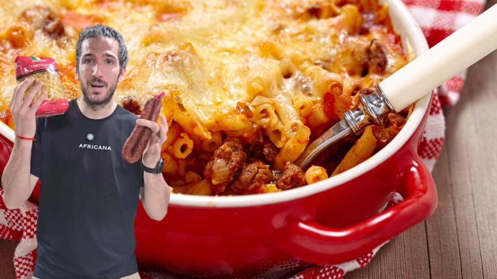 El chef Alex Marugán en un montaje de El Español