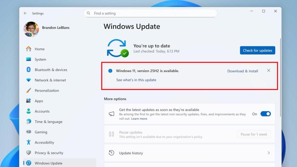 Instalación de Windows 11 25H2