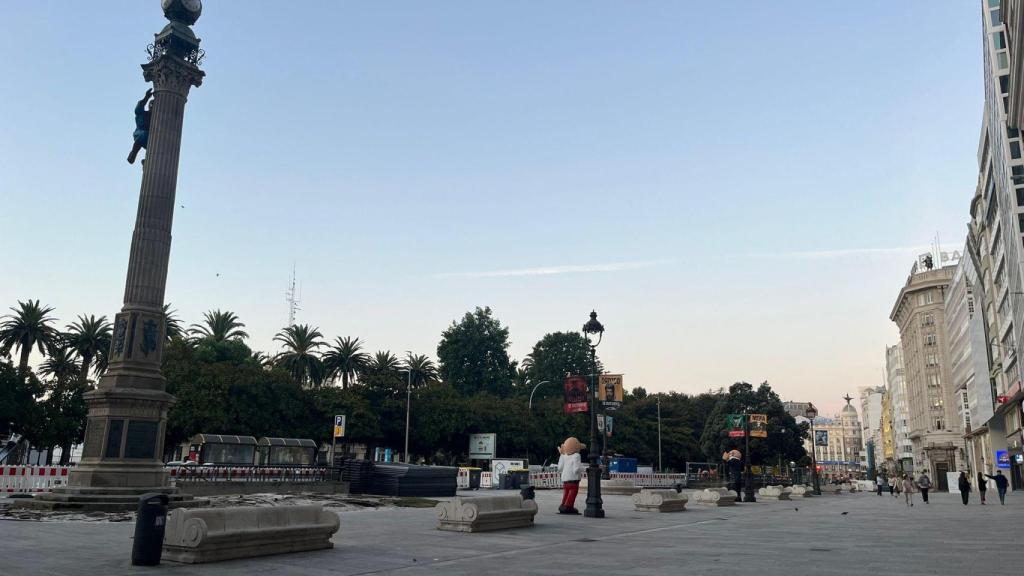 Día soleado en A Coruña