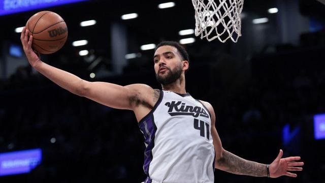 Trey Lyles, en un partido con Sacramento Kings.