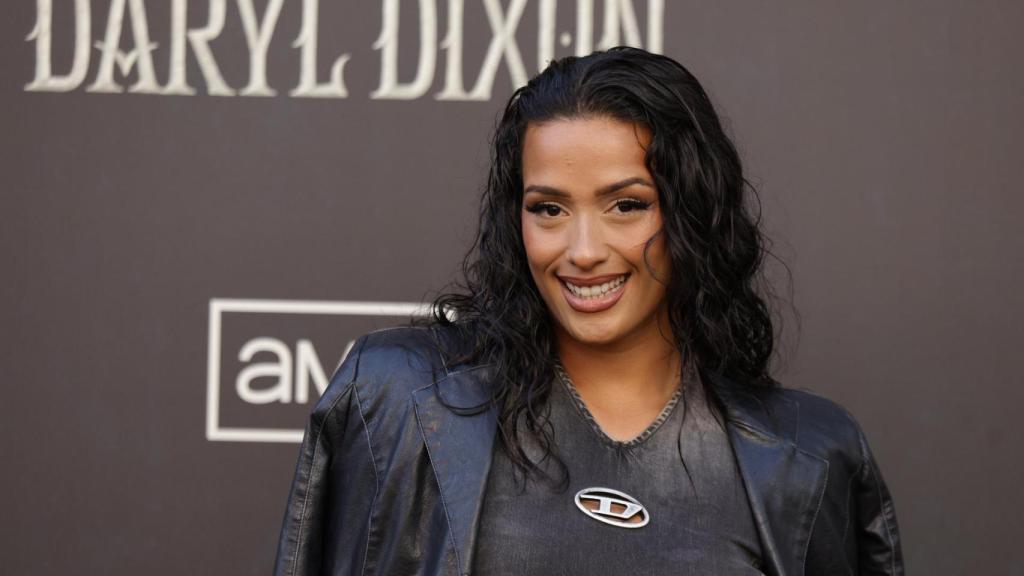 La cantante Chanel en la premiere mundial de 'The Walking Dead: Daryl Dixon' en Madrid.