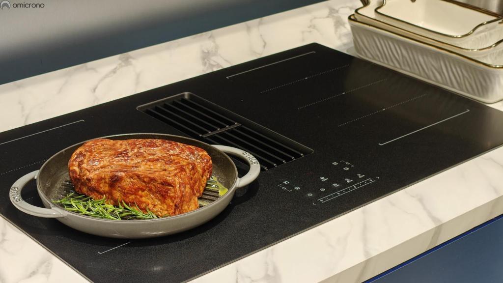 Placa de inducción de Samsung.