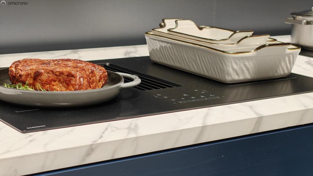 Campana integrada en la placa.