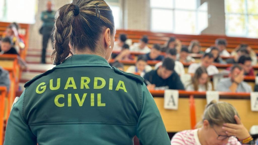 El examen de la oposición de la Guardia Civil