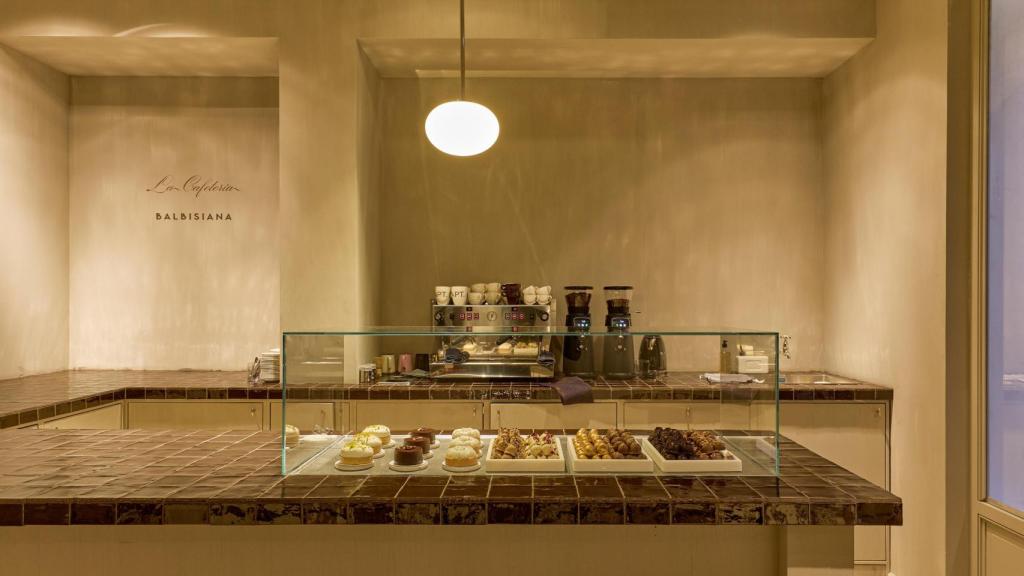 Cafetería de el ¡Apartamento' de la tienda de Zara en la calle Serrano (Madrid).