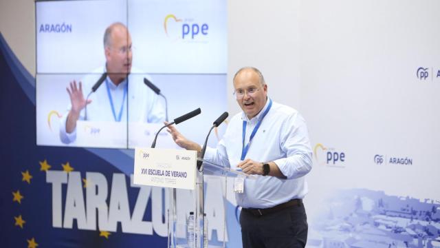 Miguel Tellado, en Tarazona