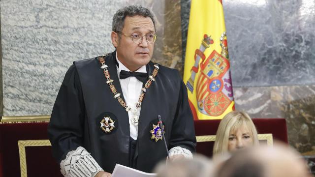 El fiscal general del Estado, Álvaro García Ortiz, durante su discurso de apertura del Año Judicial.